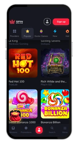 SpinEmpire Kasino offizielle